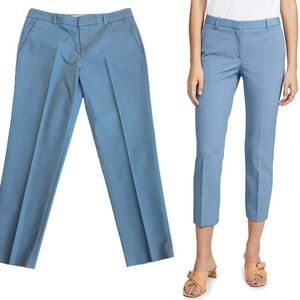Simons Contemporaine sky blue slim fit ankle cigarette pants Sz 6 NWOT